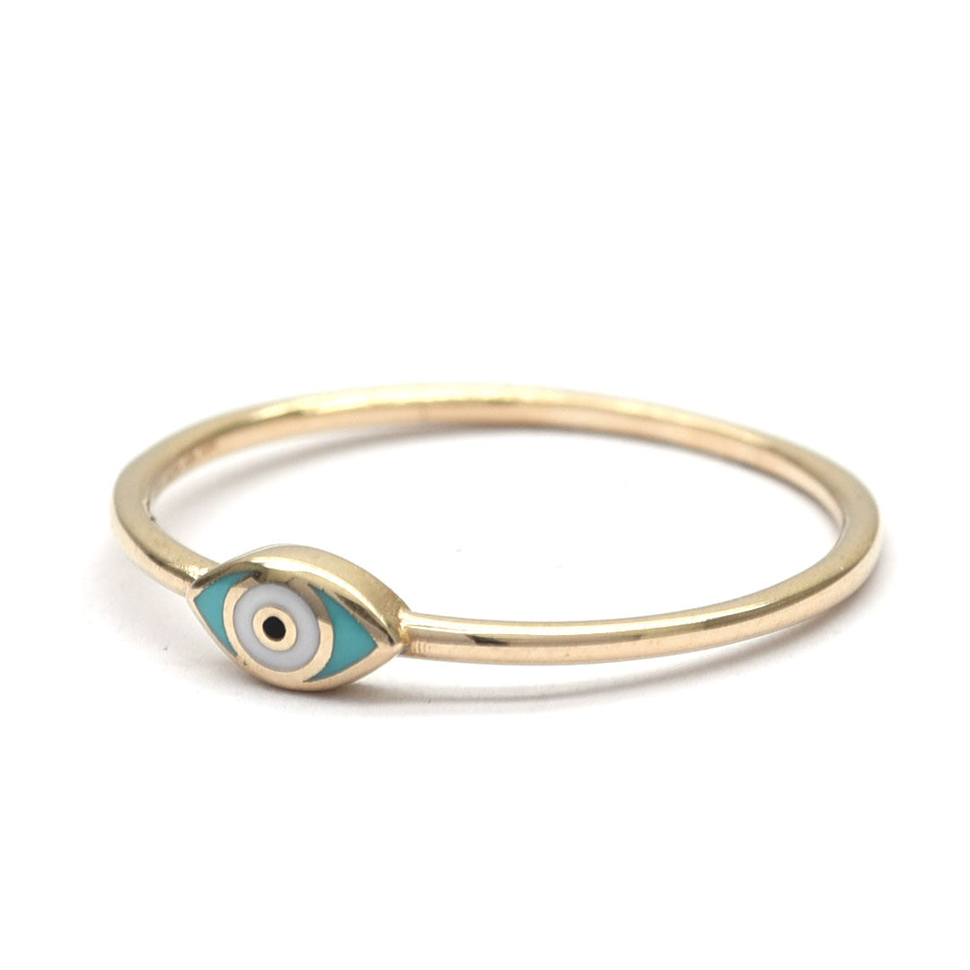 Anillo Ojo Turco 10k