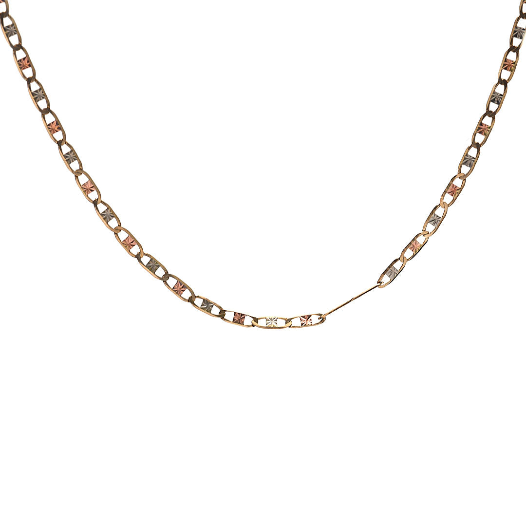 Cadena Estilo Gucci Florentina de 10k