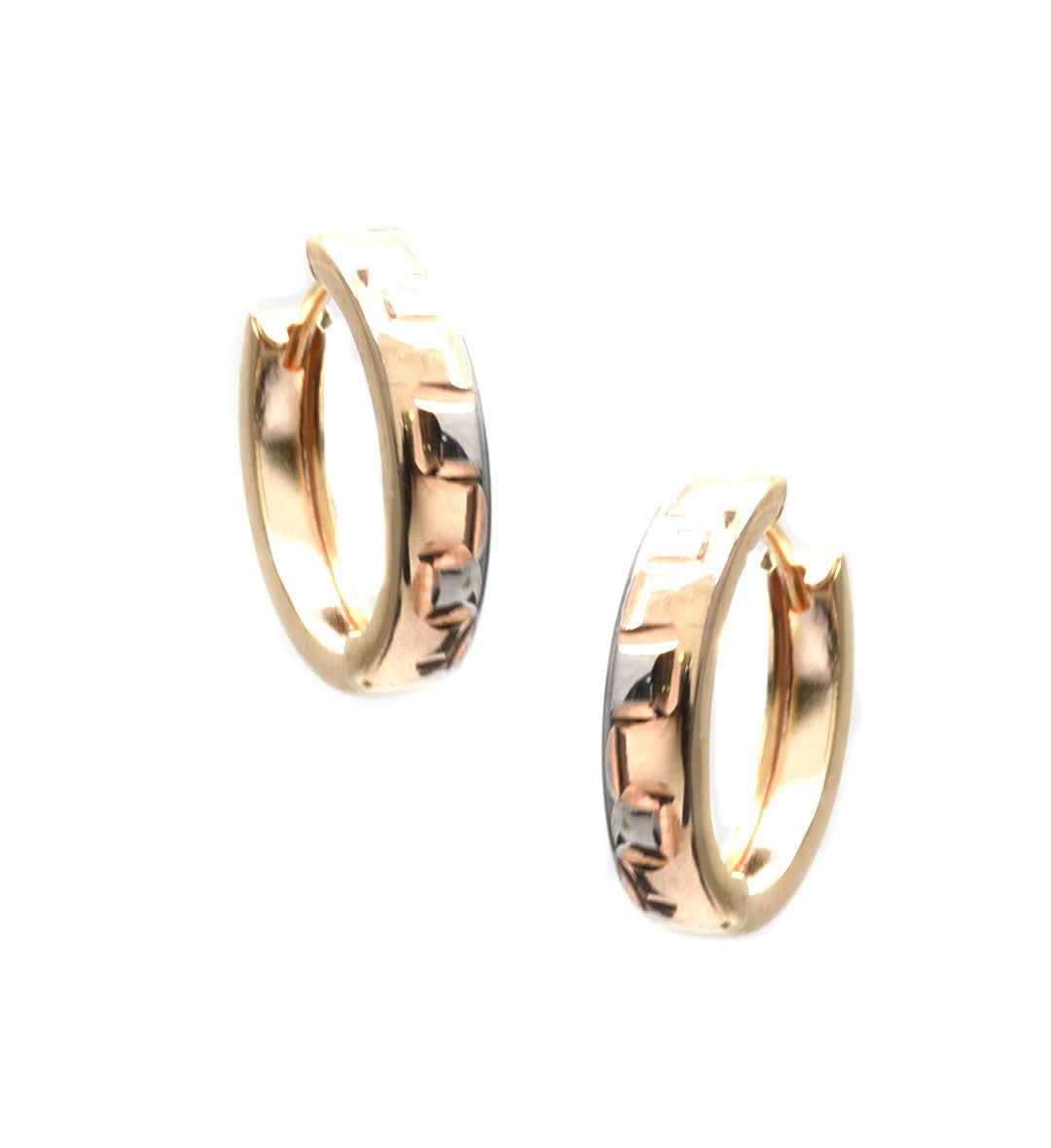 Arracadas Florentinas de 10K Italy