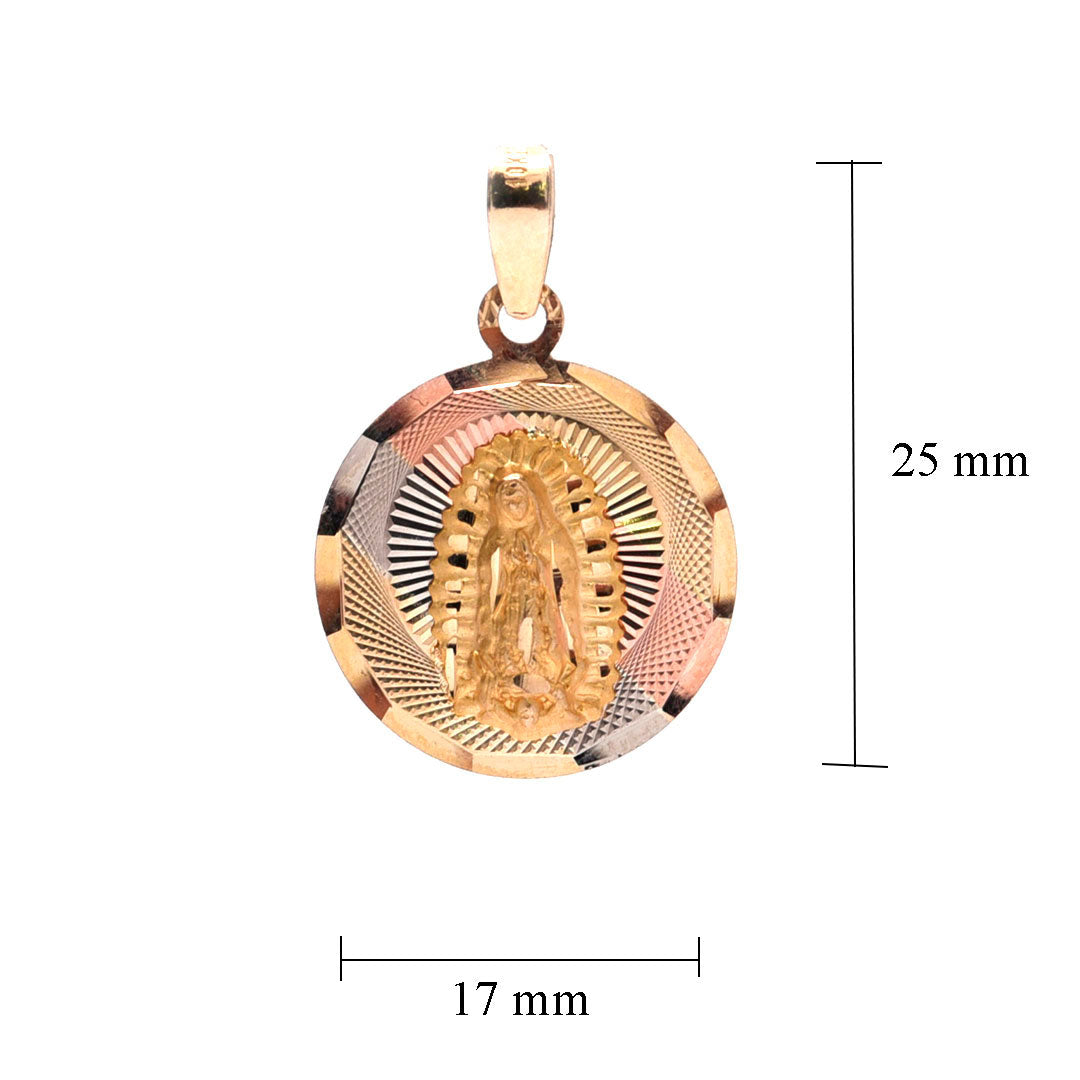 Medalla Virgen de Guadalupe 10K