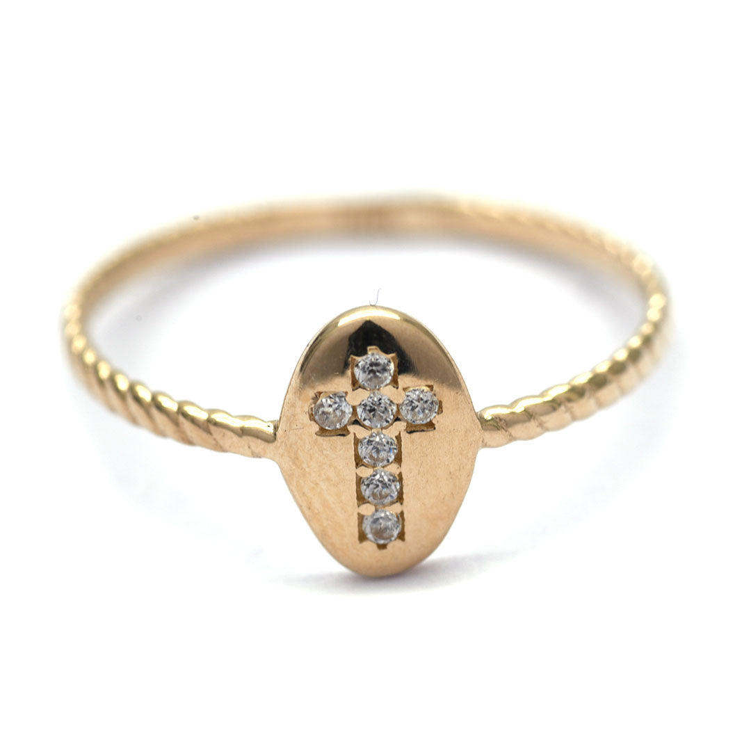Anillo Cruz 10k