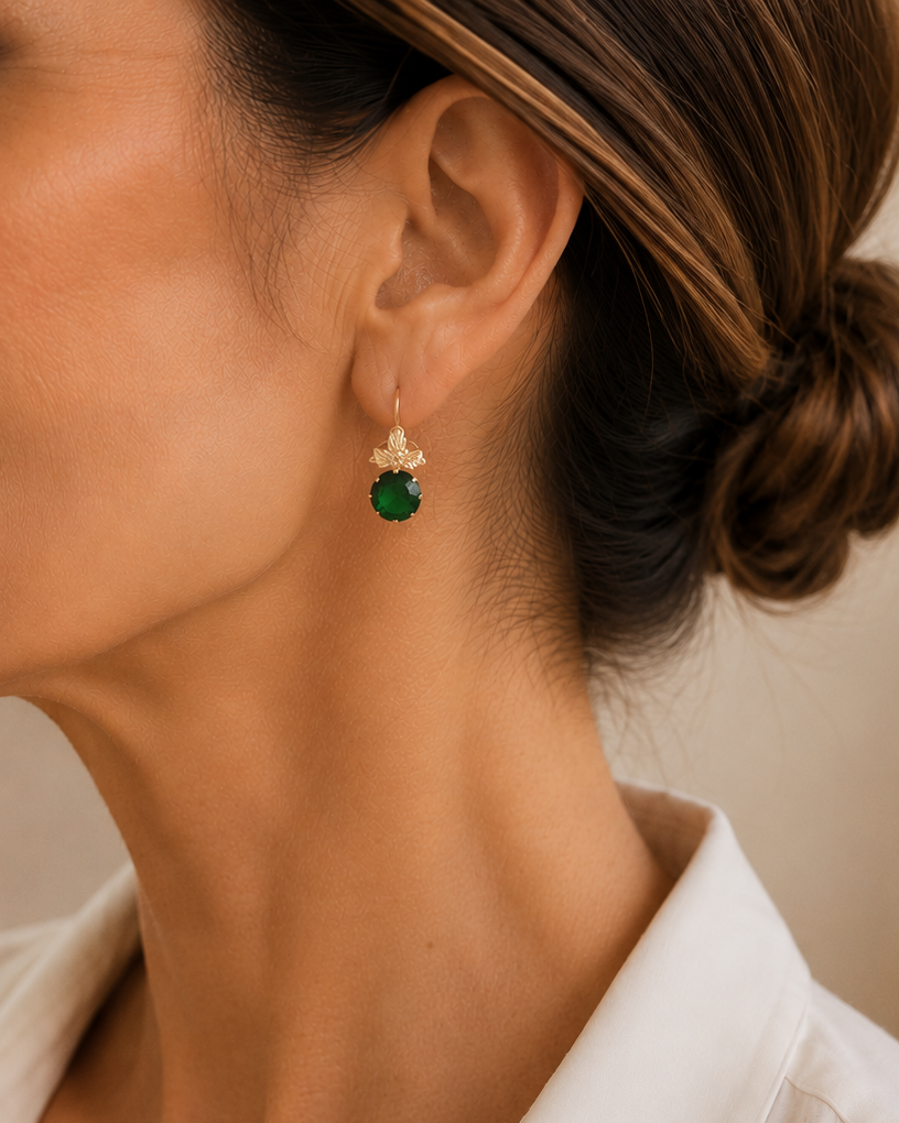 Aretes Estilo Mezquital de 10K