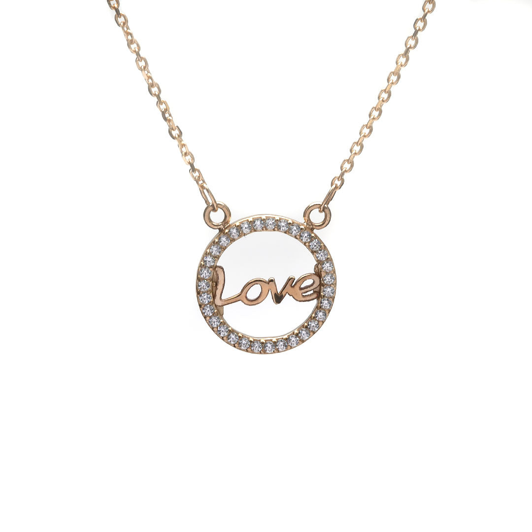 Gargantilla Love 10k