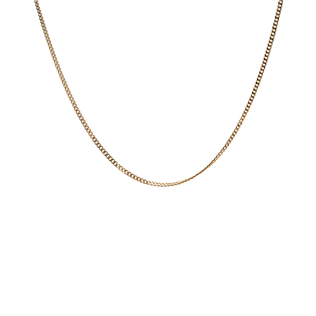 Cadena Cubana americana Fina 10k