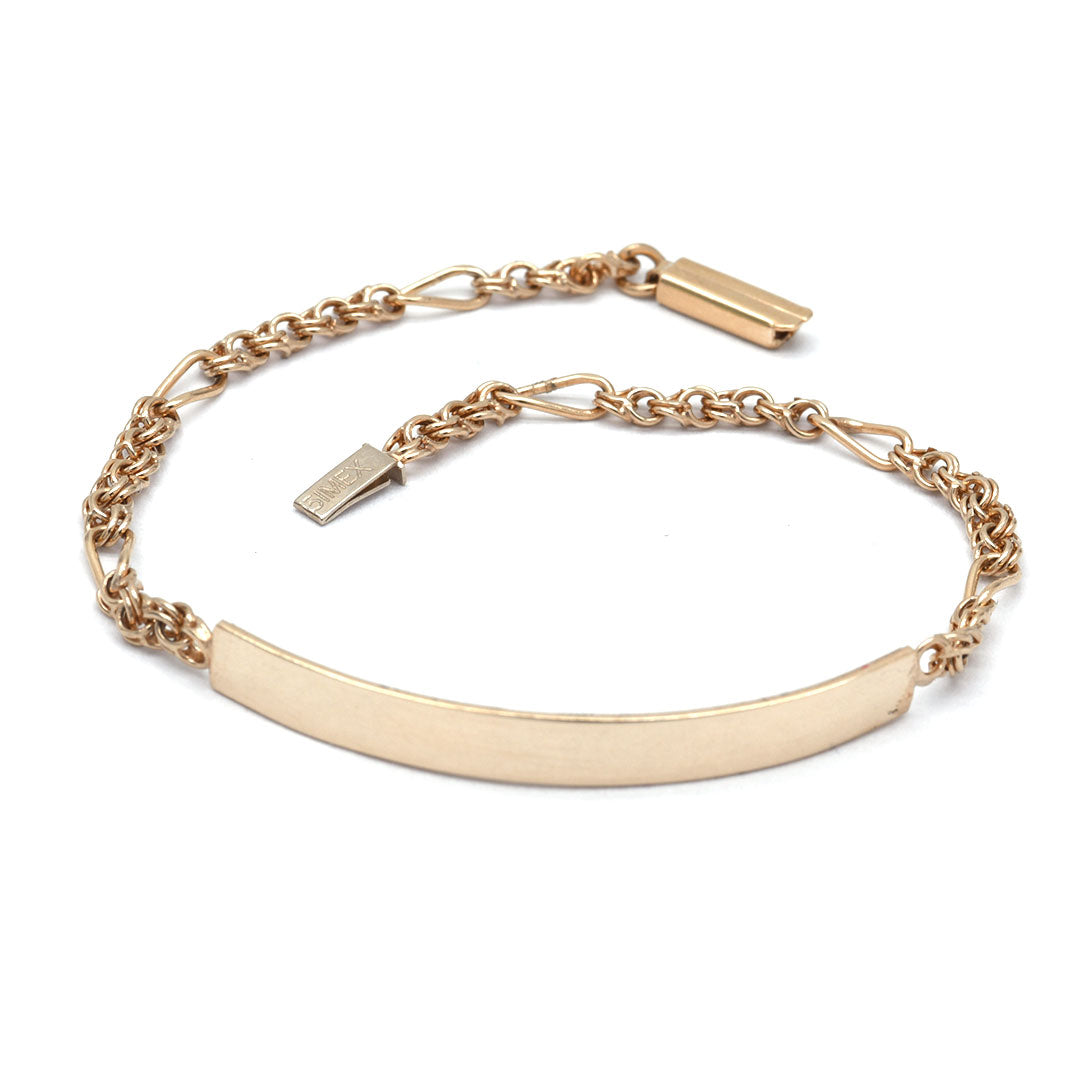 Esclava Tejido chino grande de 10k