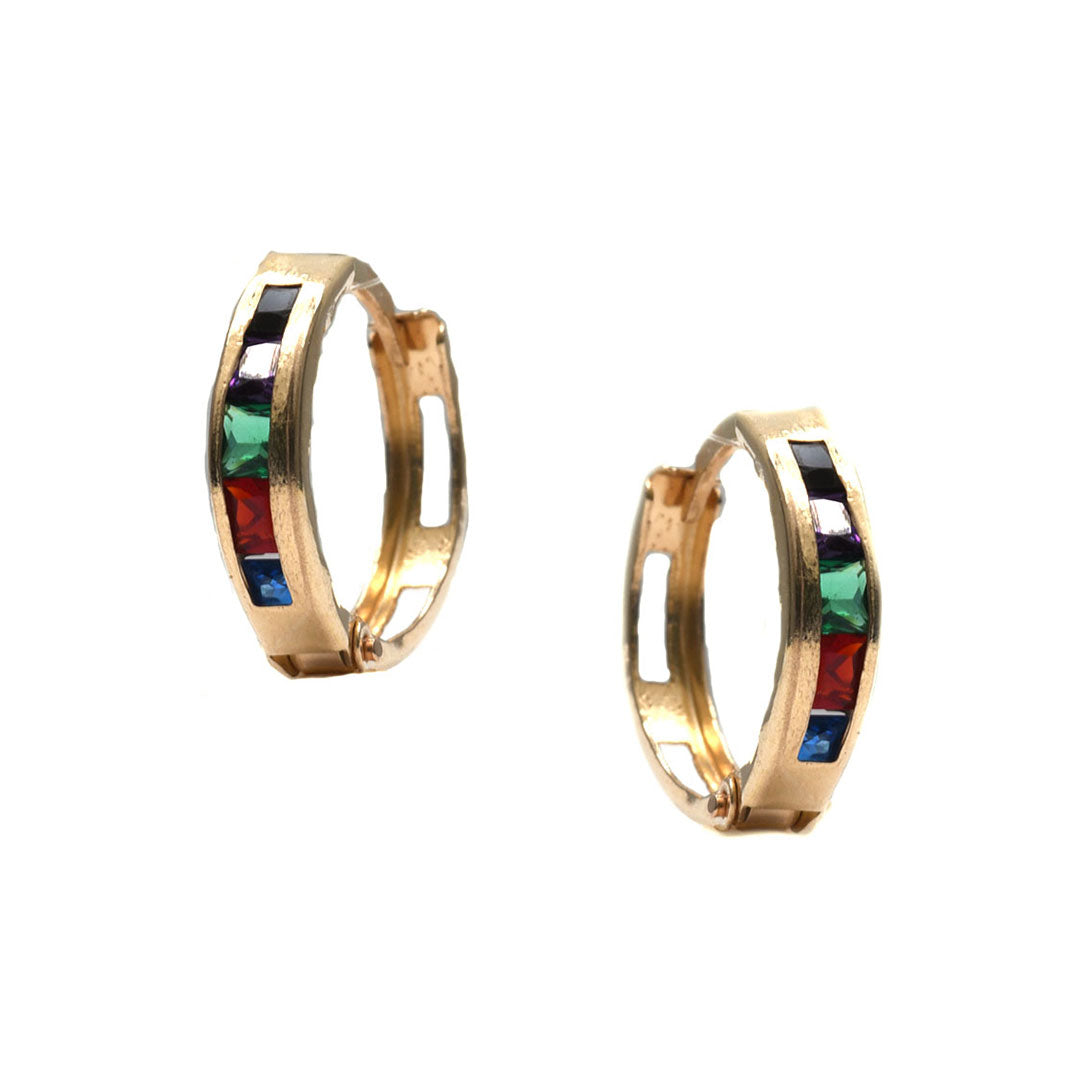 Huggies con Zirconias Colores Chica 10k