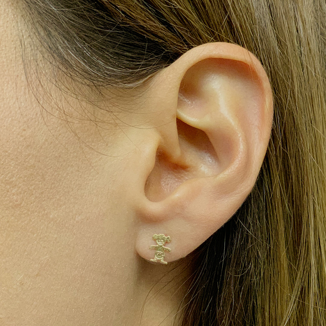 Broqueles Niña de 10k