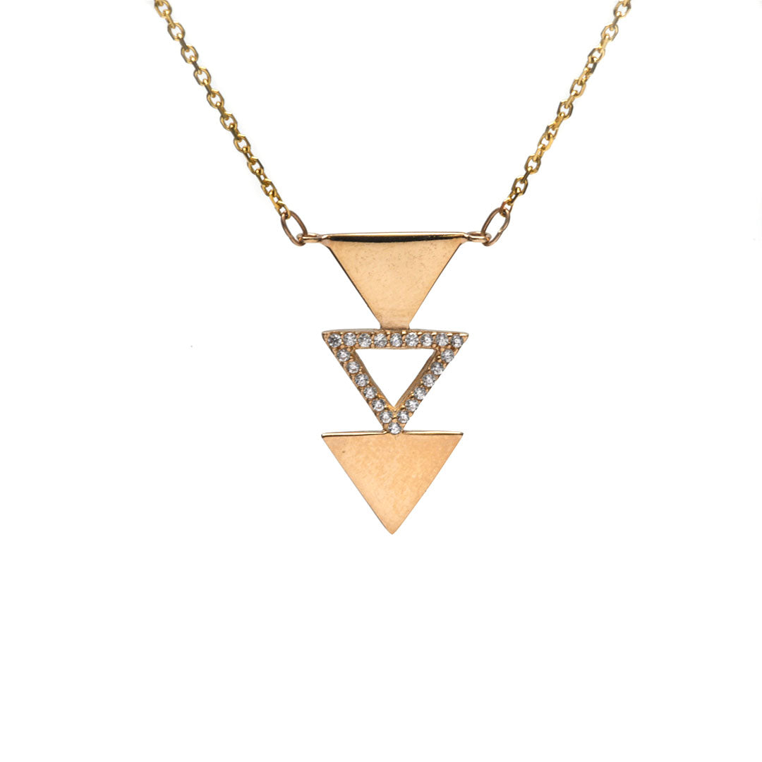 Gargantilla Triángulos 10k