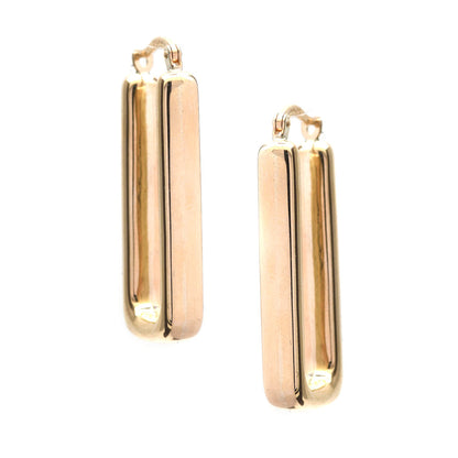 Arracadas  Rectangular  10K