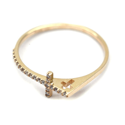 Anillo Cruz 10k