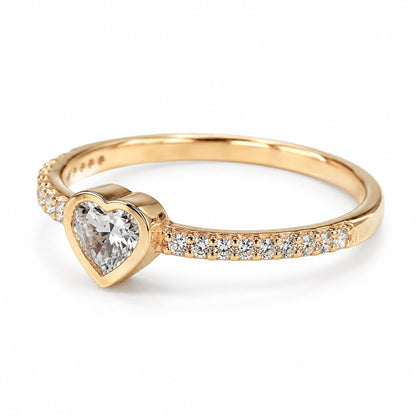 Anillo Corazón de 10k