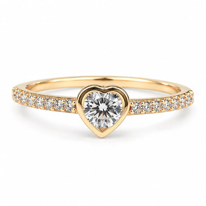 Anillo Corazón de 10k