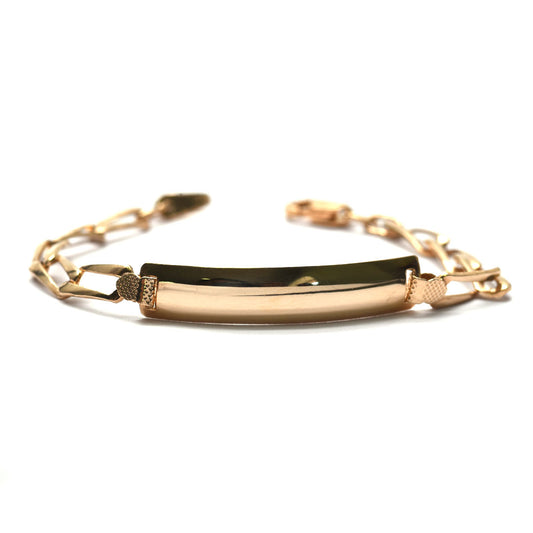 Esclava  Estilo Troquelada  de 10k