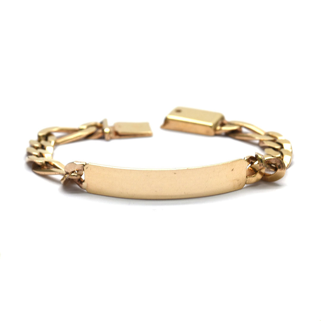 Esclava  Estilo Cartier Solida  de 10k