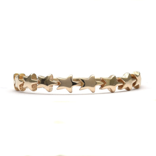 Anillo Estrellas  10k