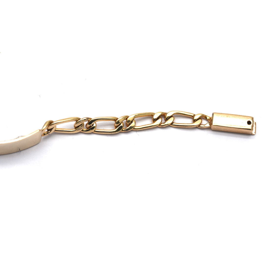 Esclava  Estilo Cartier Solida de 10k