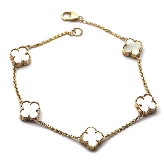 Pulsera Trébol  10k