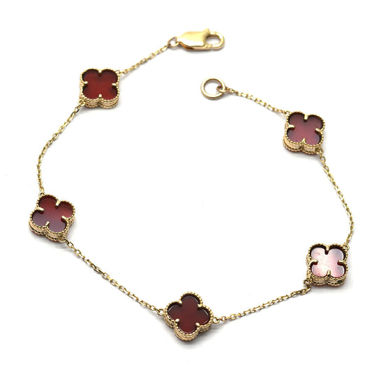 Pulsera Trébol  10k