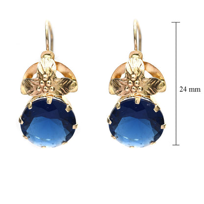 Aretes Estilo Mezquital de 10K