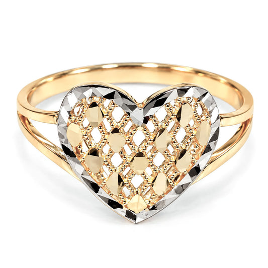 Anillo 10k Corazón