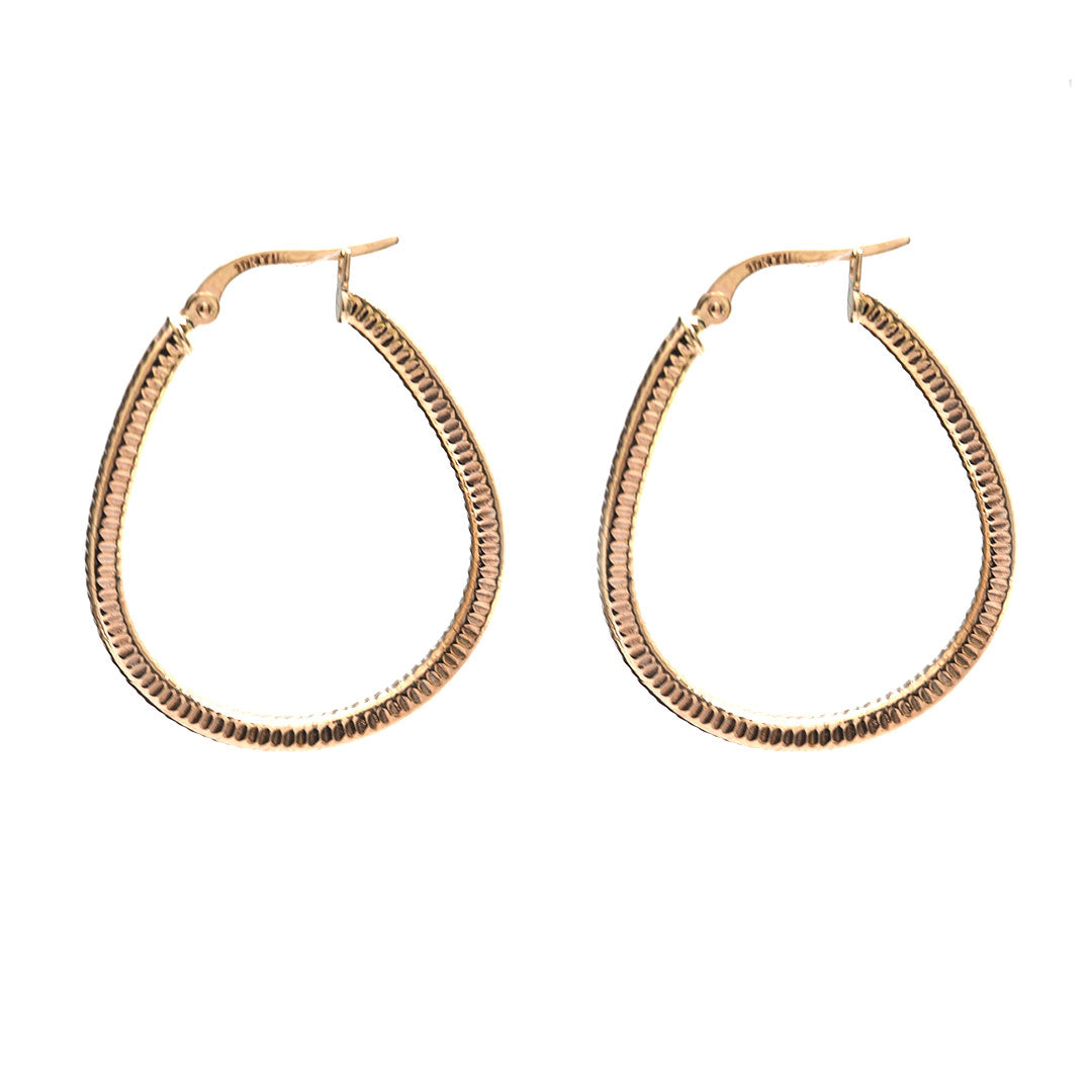 Arracadas Ovala Grab 10K