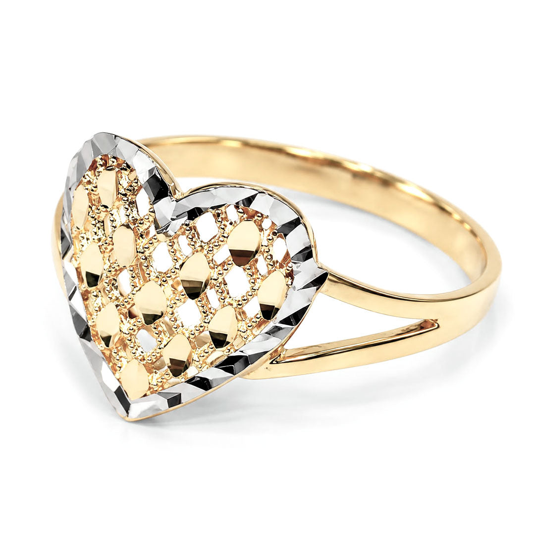 Anillo 10k Corazón