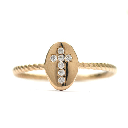 Anillo Cruz 10k
