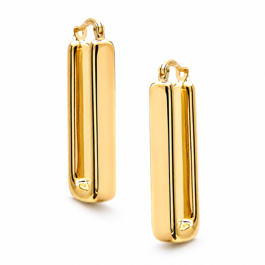 Arracadas  Rectangular  10K