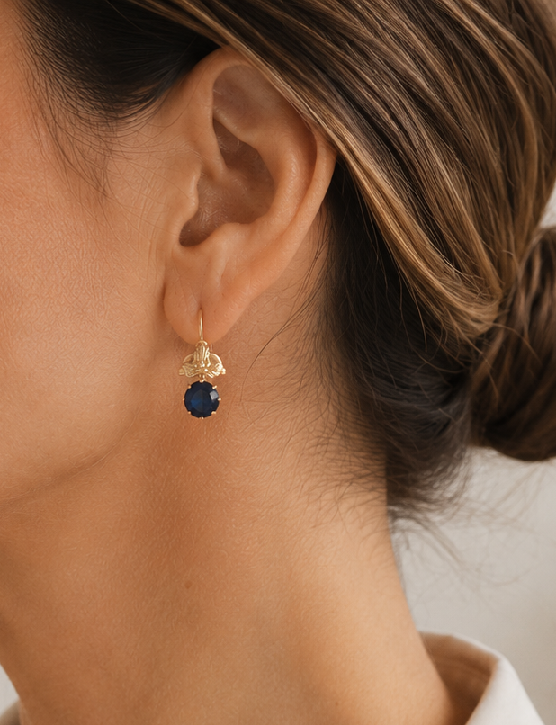 Aretes Estilo Mezquital de 10K
