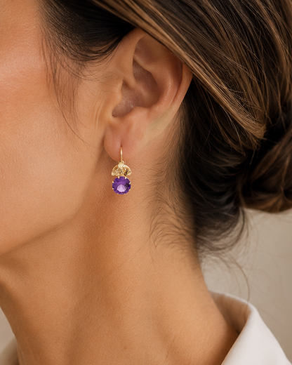 Aretes Estilo Mezquital de 10K