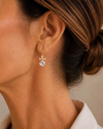Aretes Estilo Mezquital de 10K