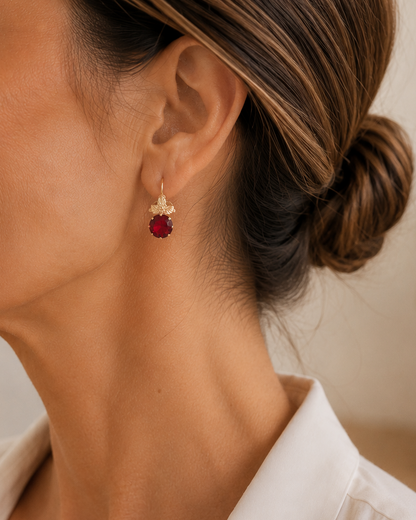 Aretes Estilo Mezquital de 10K