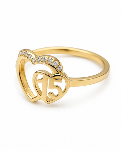 Anillo XV Años 10k