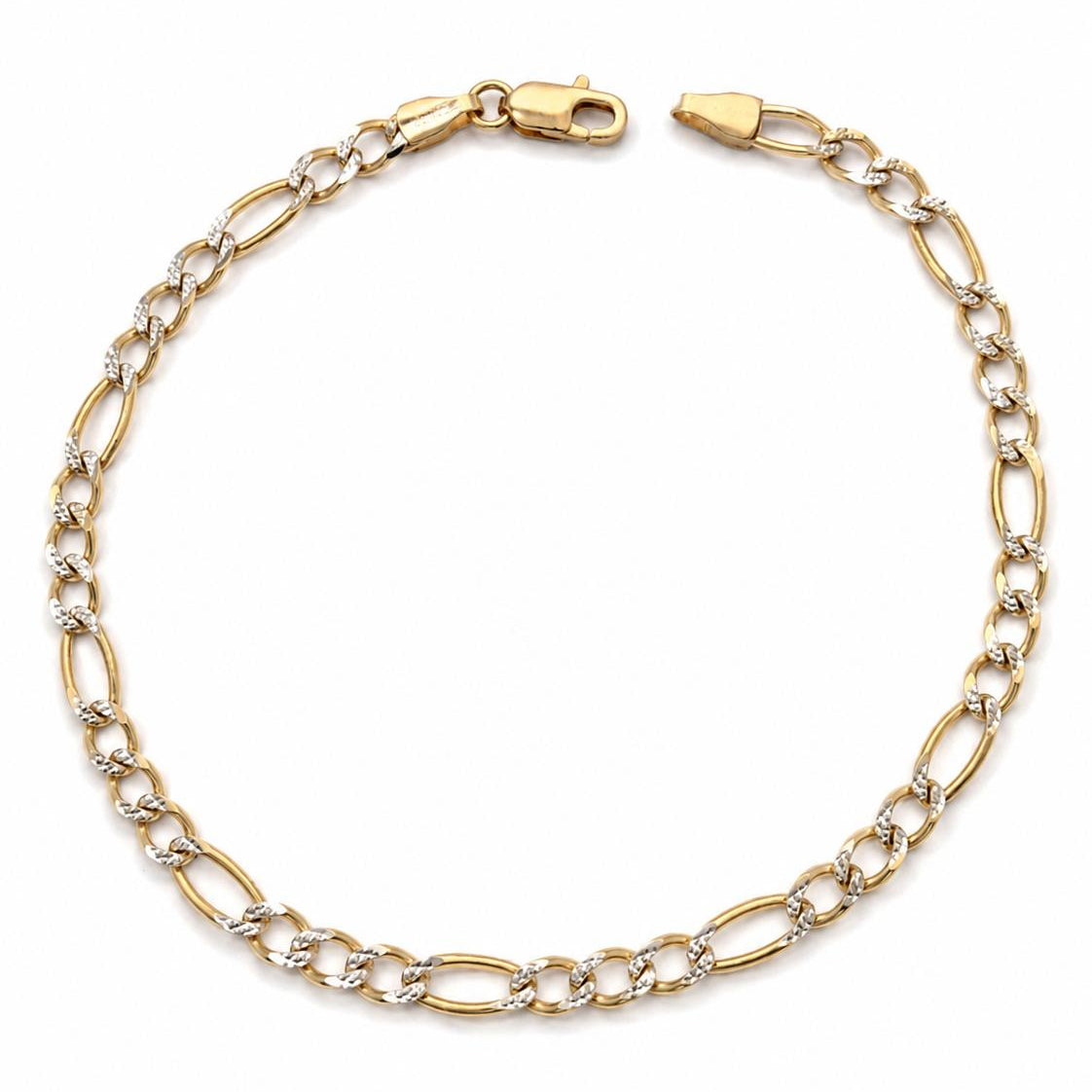 Pulso Figaro Diamantado  10K