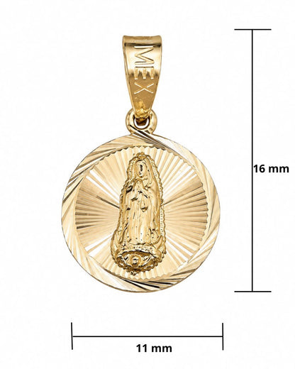 Medalla Virgen de Guadalupe  10K