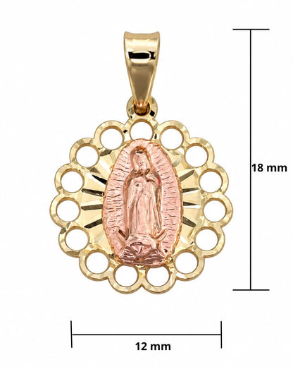 Medalla Virgen de Guadalupe  10K