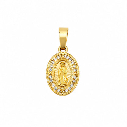 Medalla Virgen de Guadalupe 10K