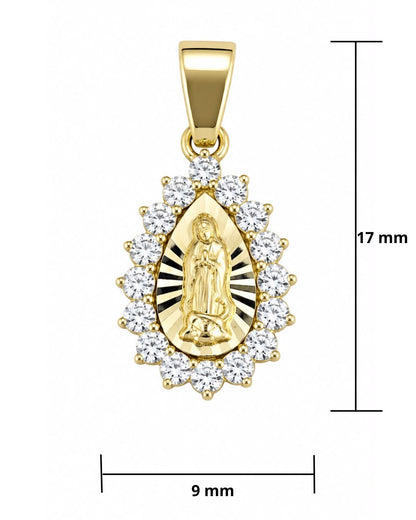 Medalla Virgen de Guadalupe 10K