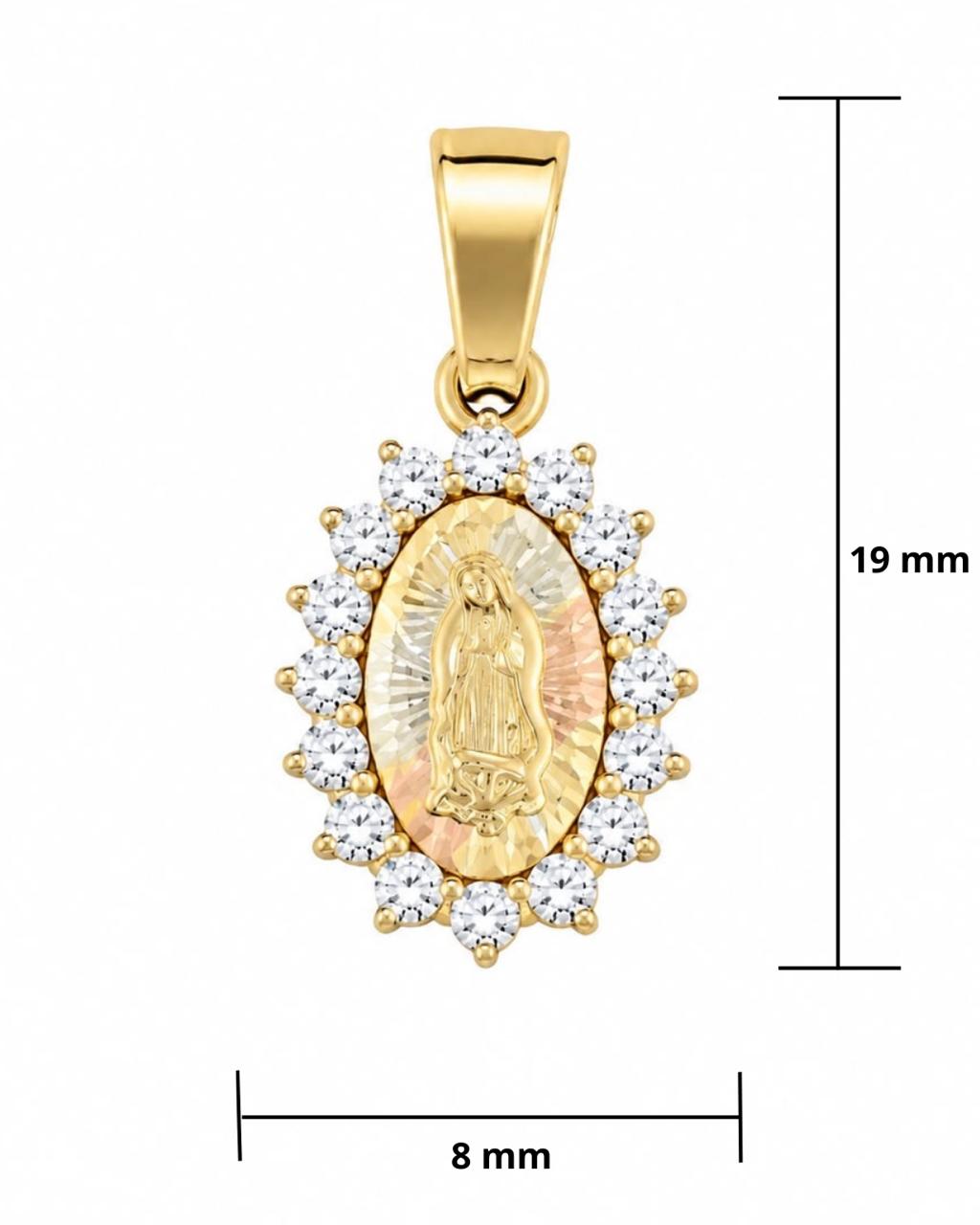 Medalla Virgen de Guadalupe 10K