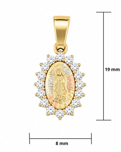 Medalla Virgen de Guadalupe 10K