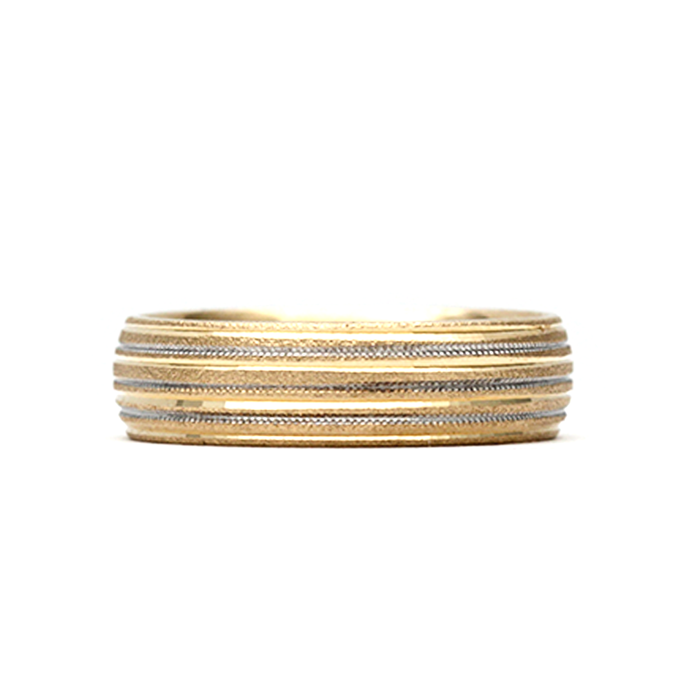 Argolla de Matrimonio Oro Amarillo de 14k - Joyería Miriam