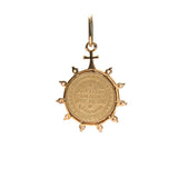 Medalla de la Virgen de Guadalupe 14K