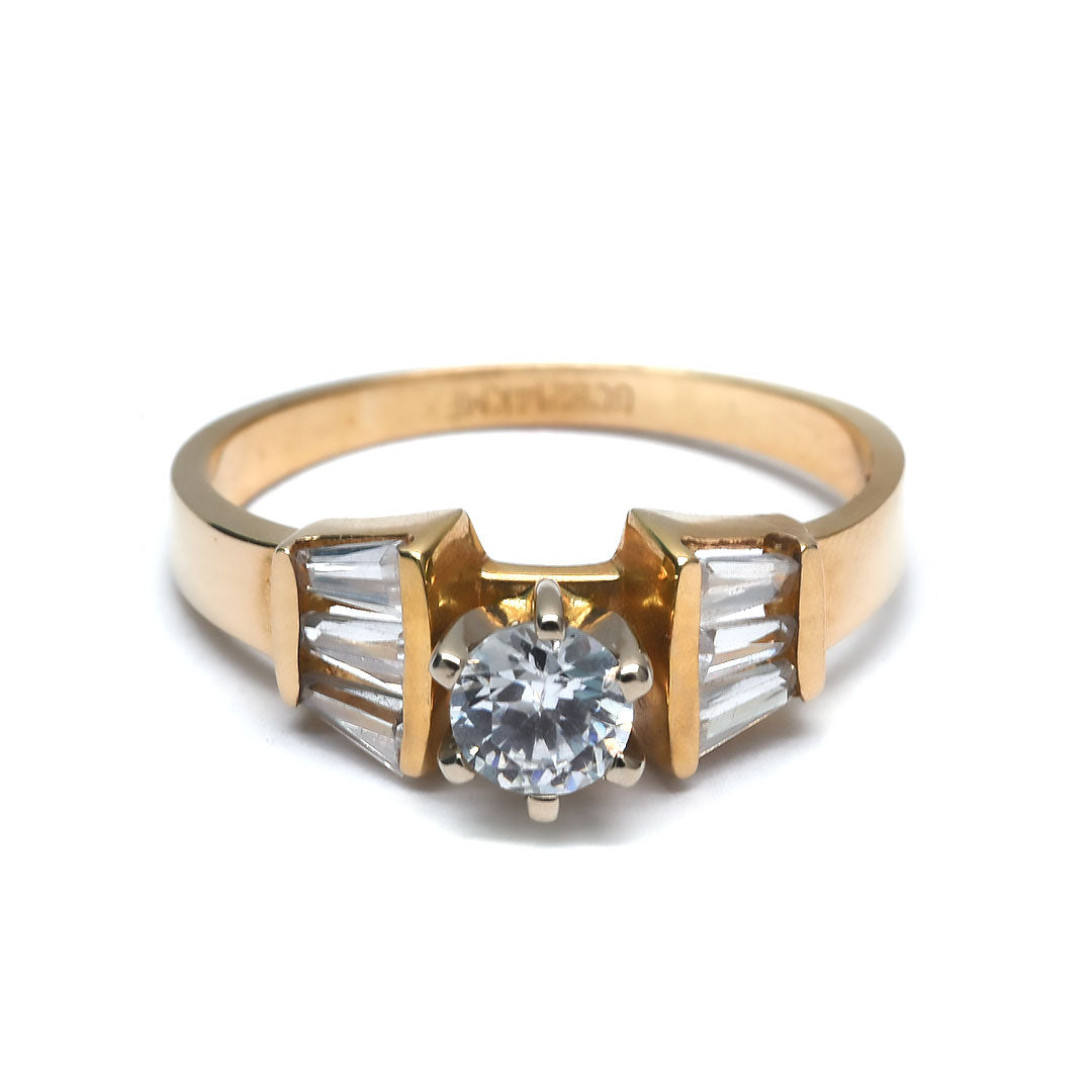 ANILLO DAMA ORO 14K 14K GOLD LADY RING – Jasny Jewelry