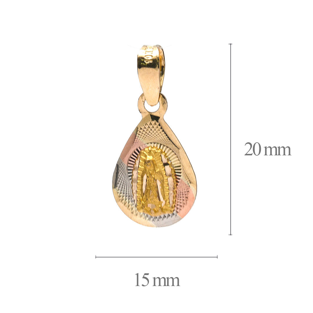 Medalla de la Virgen de Guadalupe 10K